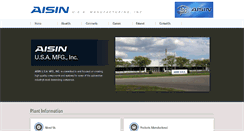 Desktop Screenshot of aisinusa.com