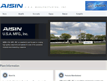 Tablet Screenshot of aisinusa.com
